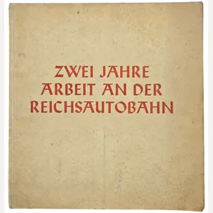Original WW2 German Book - Zwei Jahre Arbeit an der …