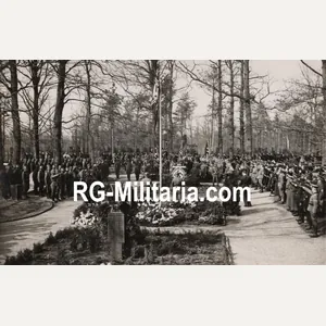 Original WW2 Dutch NSB Press Photo - Remembrance at the …