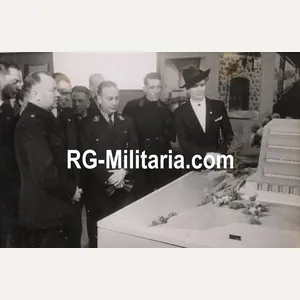 Original WW2 Dutch Collaboration NSB Press Photo - Anton Mussert …