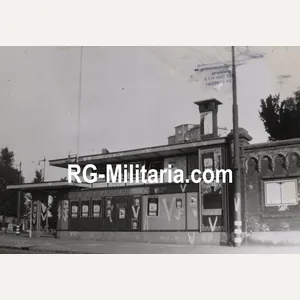 Original WW2 Dutch Collaboration NSB Press Photo - Nederlandsche Unie …