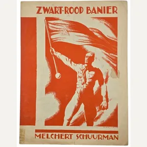 Original WW2 Dutch Collaboration NSB Document - Song Zwart-Rood Banier, …