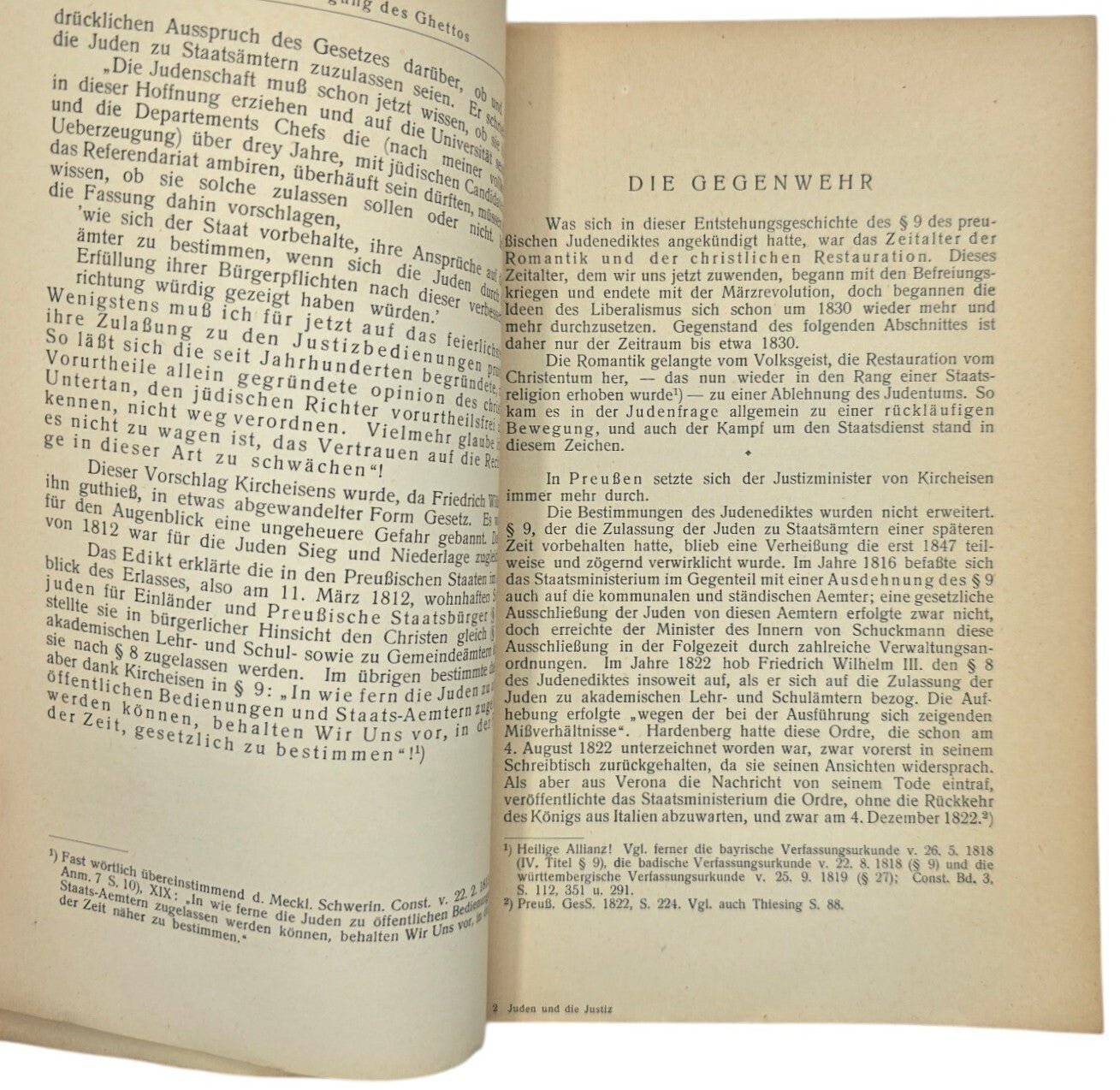 Original WW2 German Antisemitic Book - Die Juden und die Justiz, Dr. Sievert Lorenzen (1942) — image 4