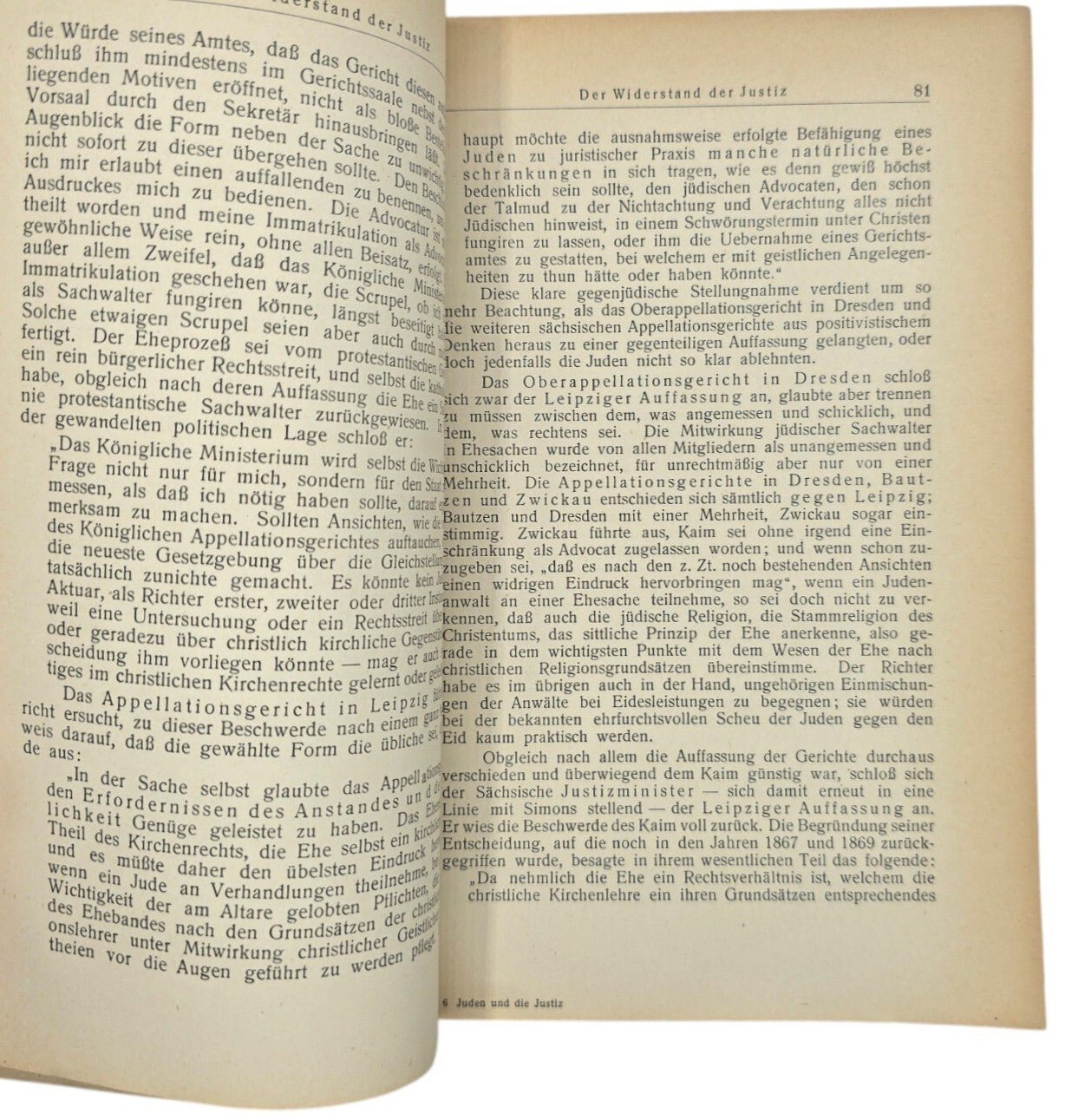 Original WW2 German Antisemitic Book - Die Juden und die Justiz, Dr. Sievert Lorenzen (1942) — image 5