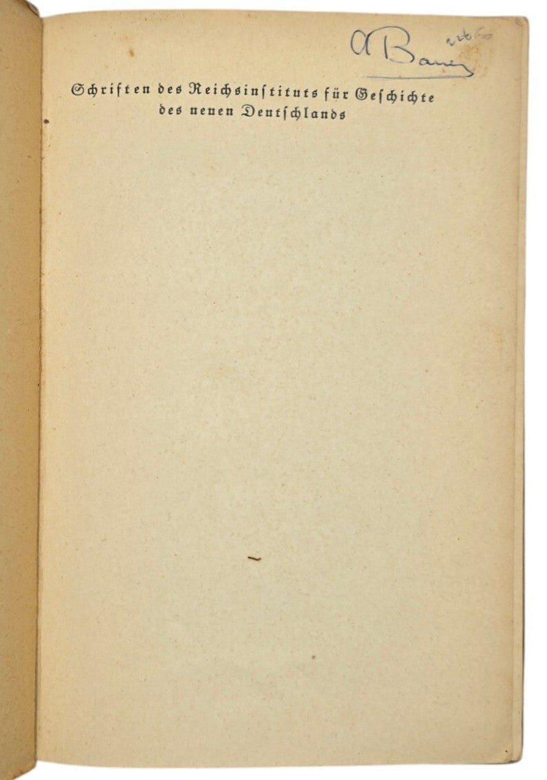 Original WW2 German Brochure - Die Rassenpflege im Dritten Reich, SS-Brigadeführer Arthur Gütt (1940) — image 2