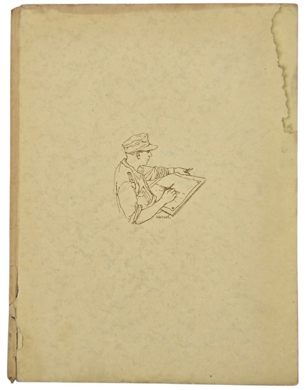 Original WW2 German Book - Mit Rommel in der Wüste, Wilhelm Wessel (1943) — image 2