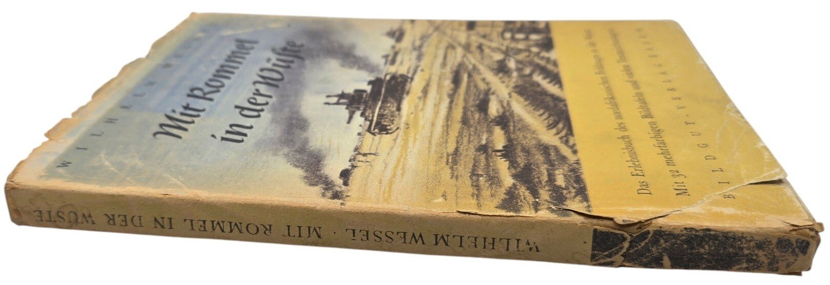Original WW2 German Book - Mit Rommel in der Wüste, Wilhelm Wessel (1943) — image 6