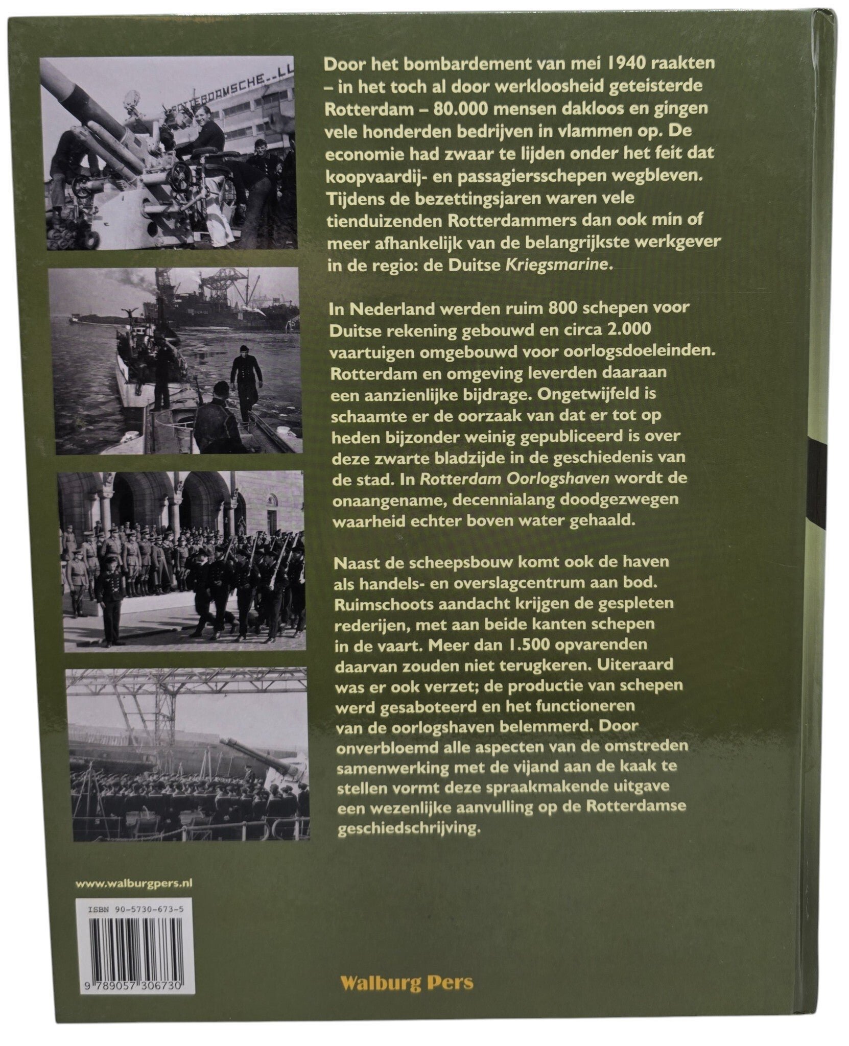 Original Dutch Book – Rotterdam Oorlogshaven, Jac. J. Baart (2010) — image 4