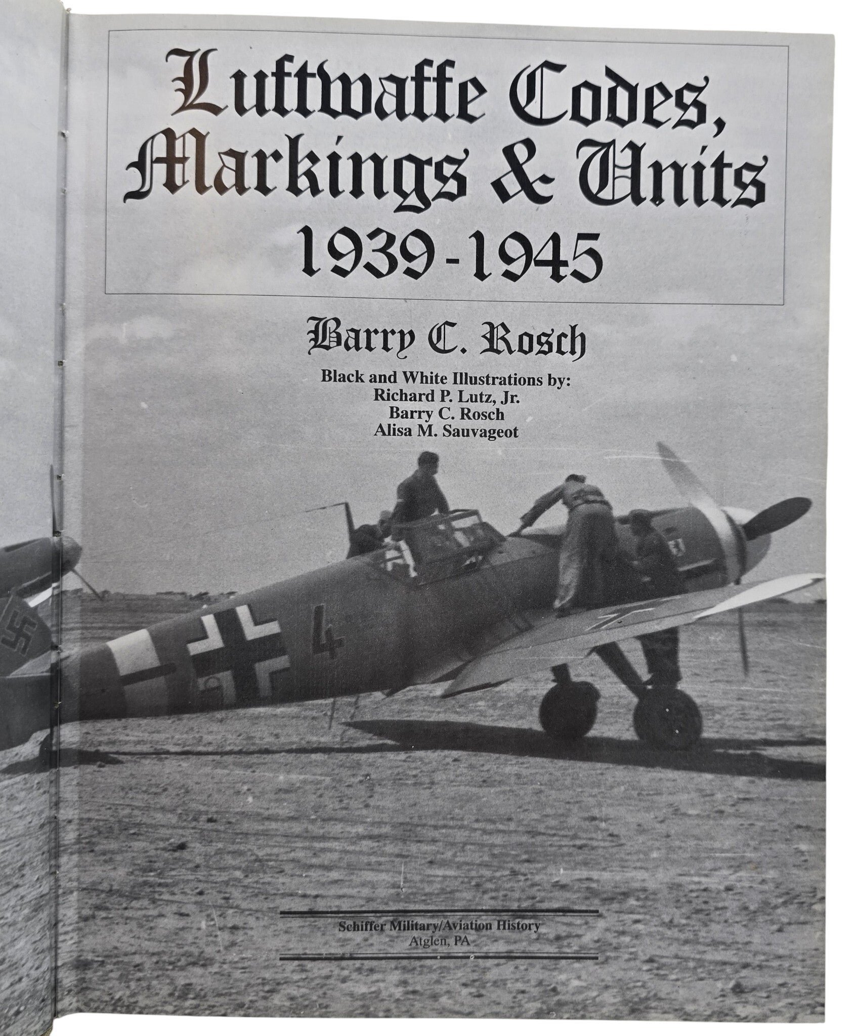 Original English Book – Luftwaffe Codes, Markings & Units 1939–1945, Barry C. Rosch (1995) — image 2