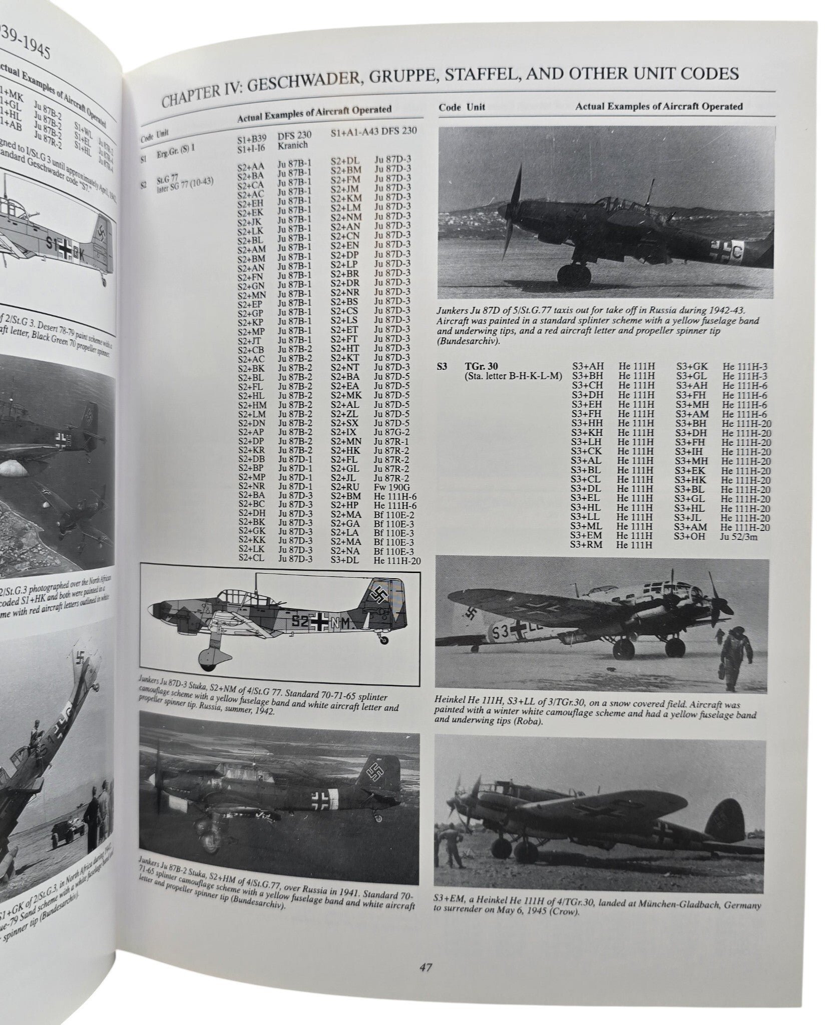 Original English Book – Luftwaffe Codes, Markings & Units 1939–1945, Barry C. Rosch (1995) — image 5