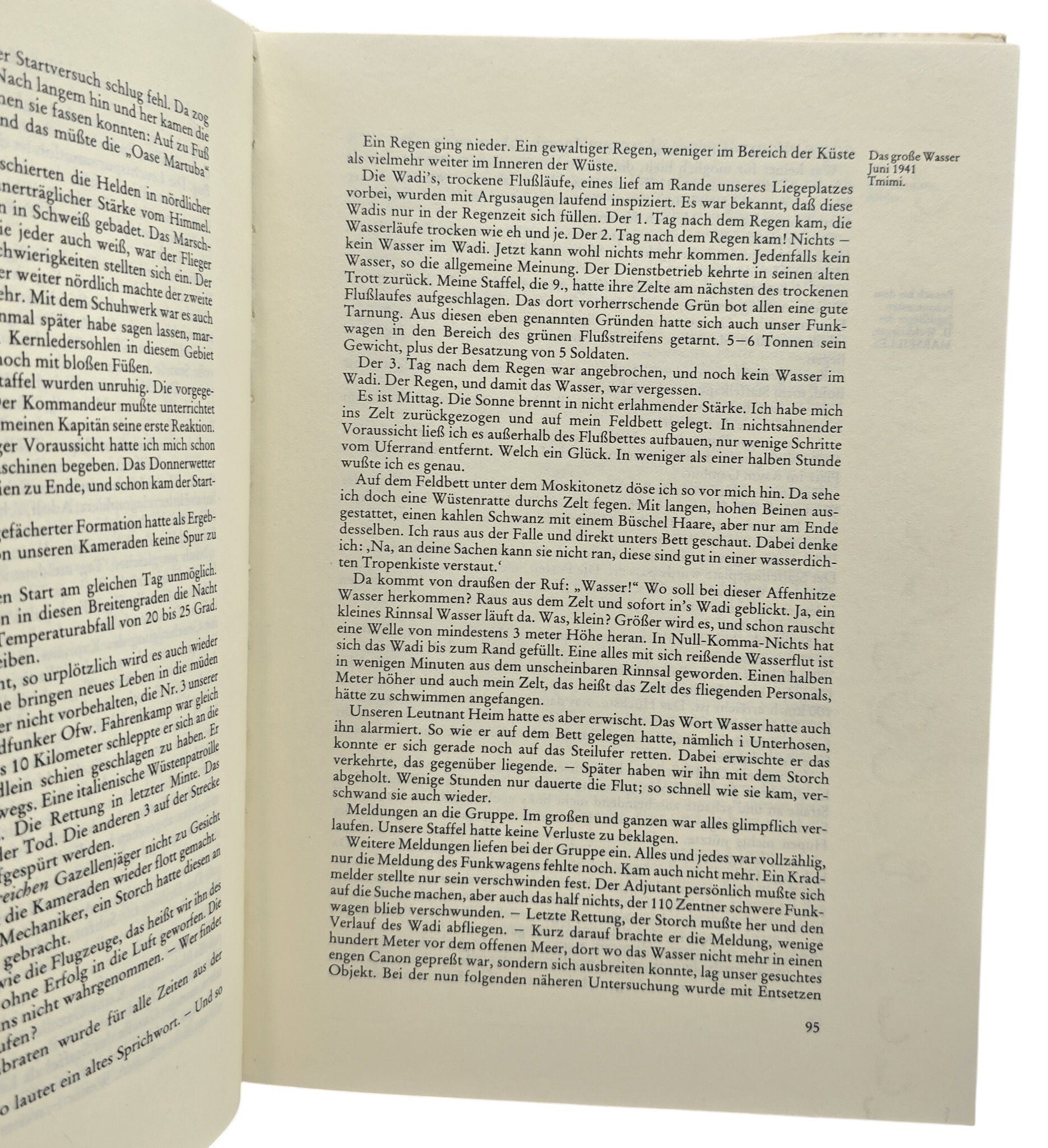 Original German Book – Mal oben - Mal unten, Erhard Jähnert , SIGNED! (1992) — image 3