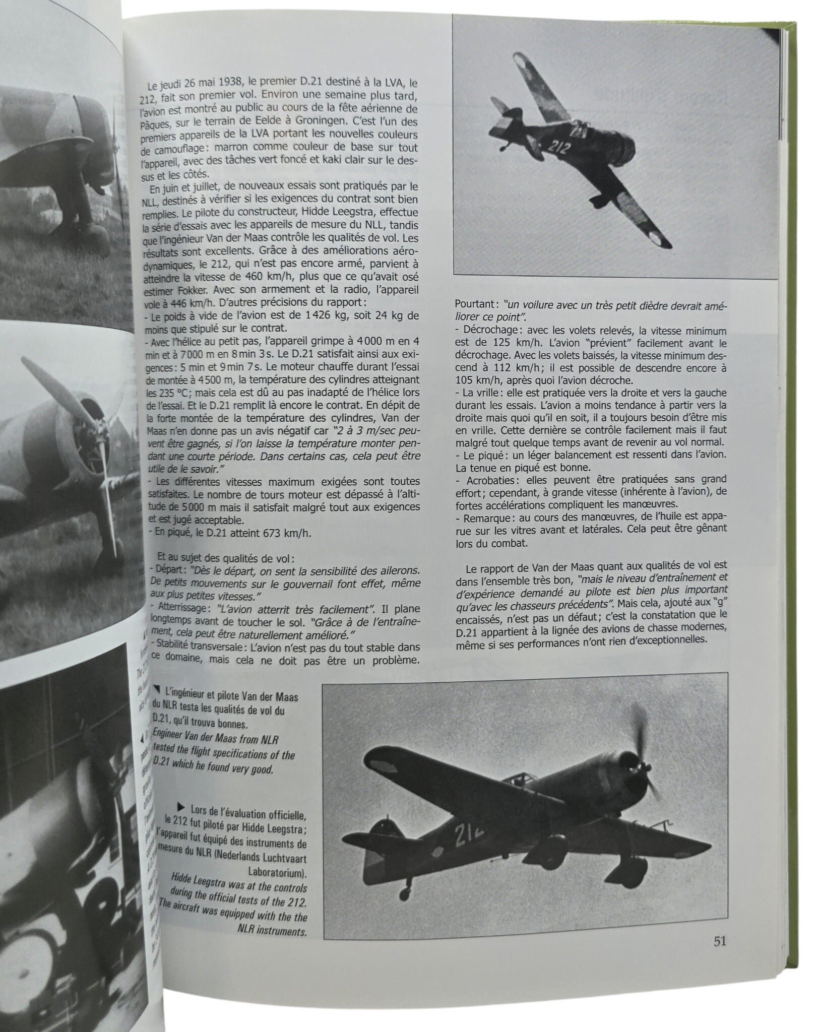 Original French Book – Le Fokker D.21, Peter de Jong (2005) — image 4