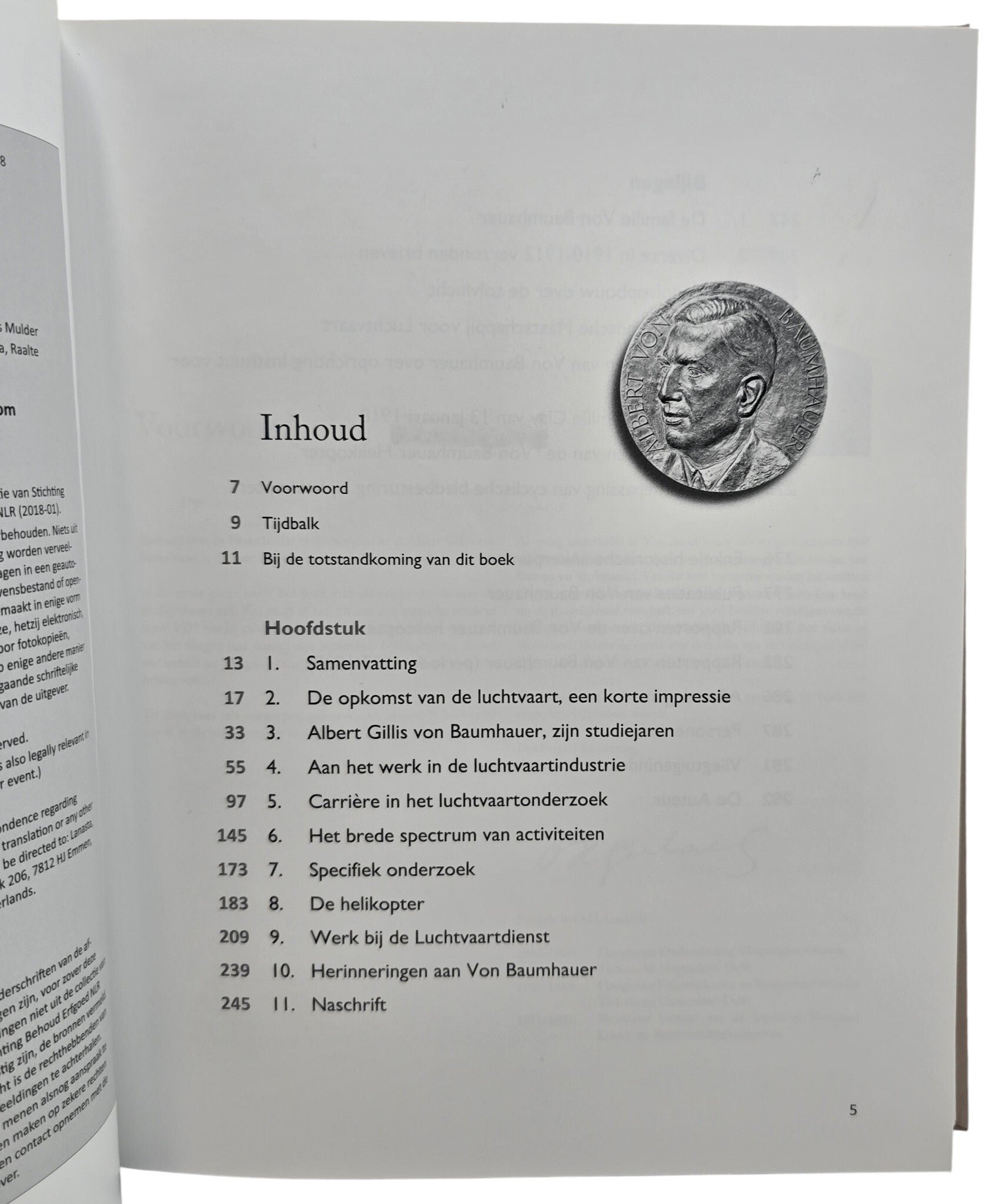 Original Dutch Book – Albert Gillis von Baumhauer: een veelzijdig Nederlandse luchtvaartingenieur, Simon J. Boersen (2018) — image 2