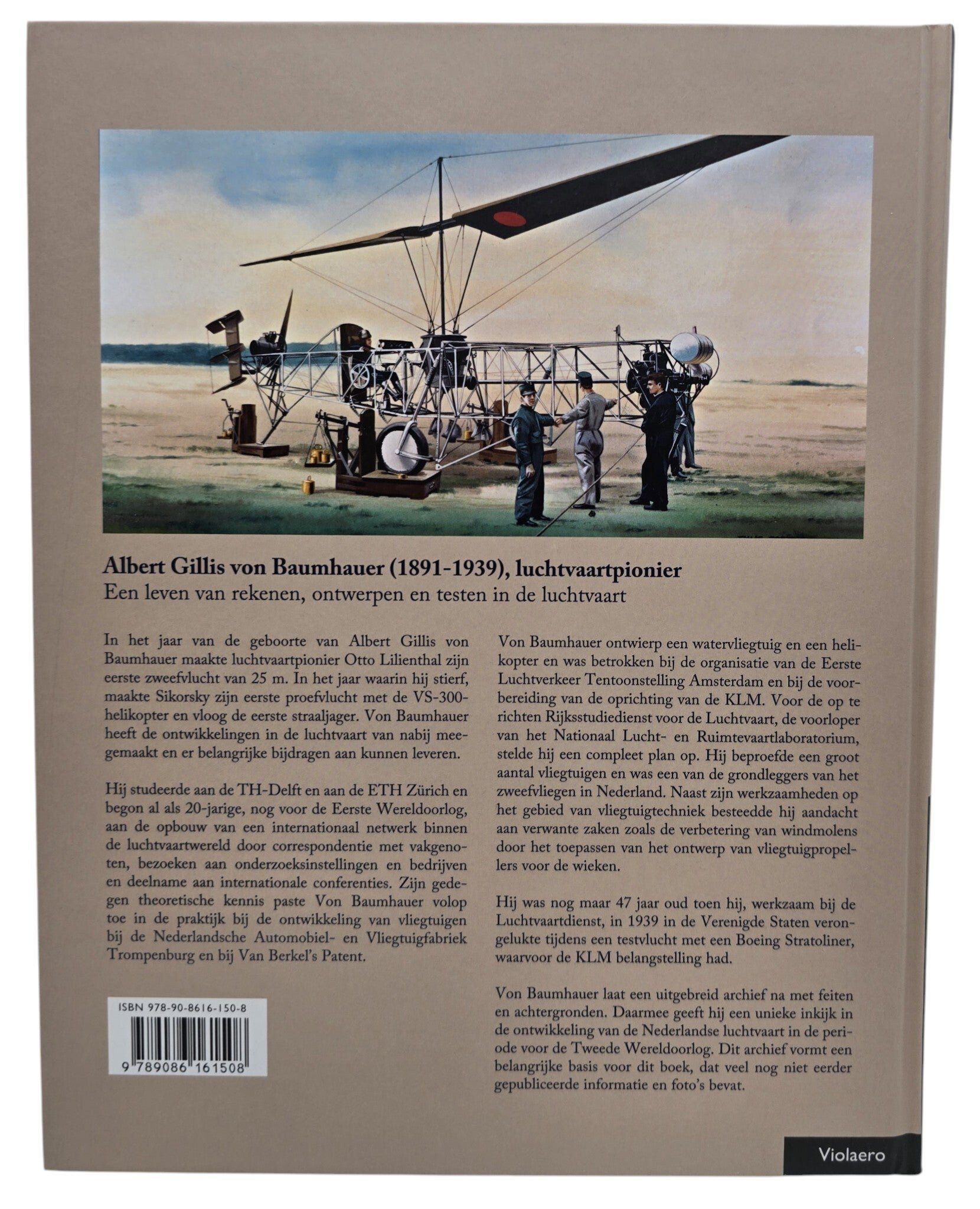 Original Dutch Book – Albert Gillis von Baumhauer: een veelzijdig Nederlandse luchtvaartingenieur, Simon J. Boersen (2018) — image 4