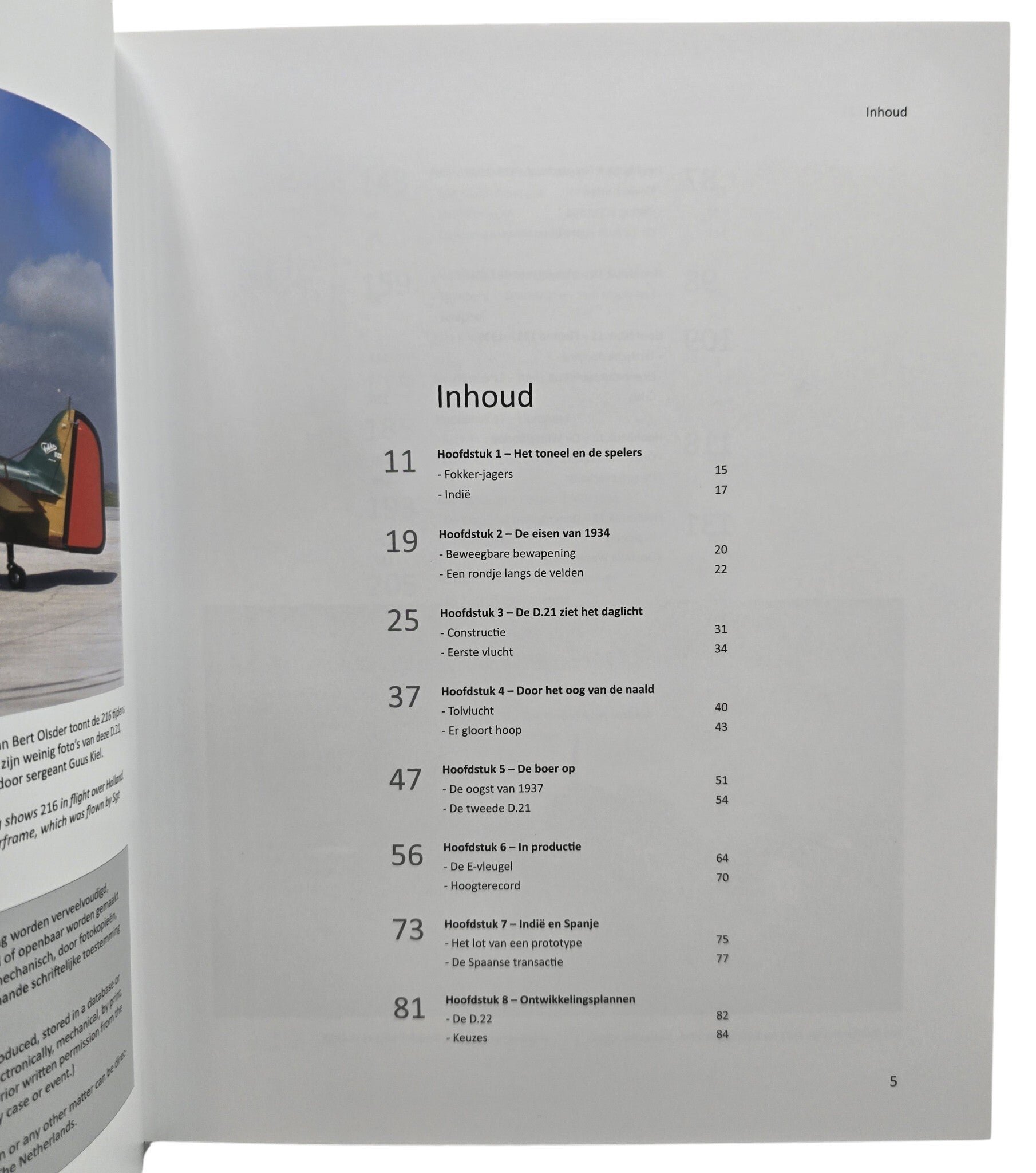 Original Dutch Book – Fokker D.21, Fokkers laatste eenmotorige jager, Peter de Jong (2012) — image 2