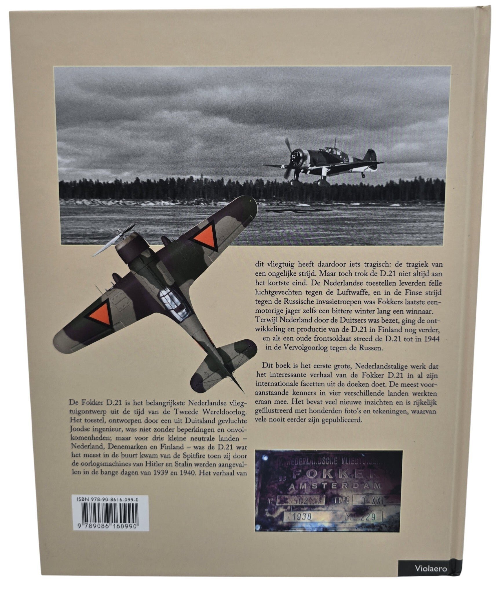 Original Dutch Book – Fokker D.21, Fokkers laatste eenmotorige jager, Peter de Jong (2012) — image 4