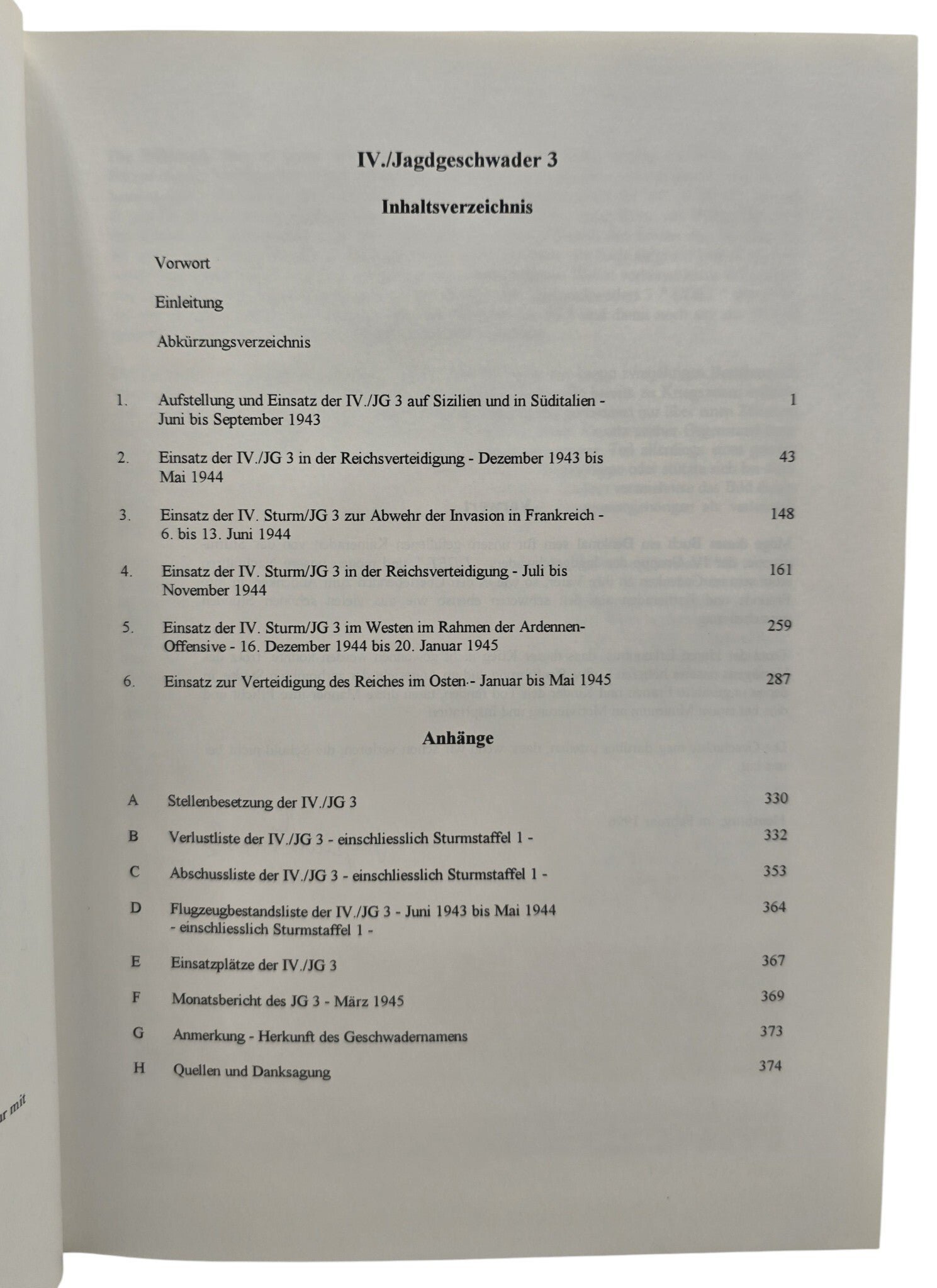 Original German Book – IV./Jagdgeschwader 3: Chronik einer Jagdgruppe 1943–1945, Jochen Prien (1996) — image 2