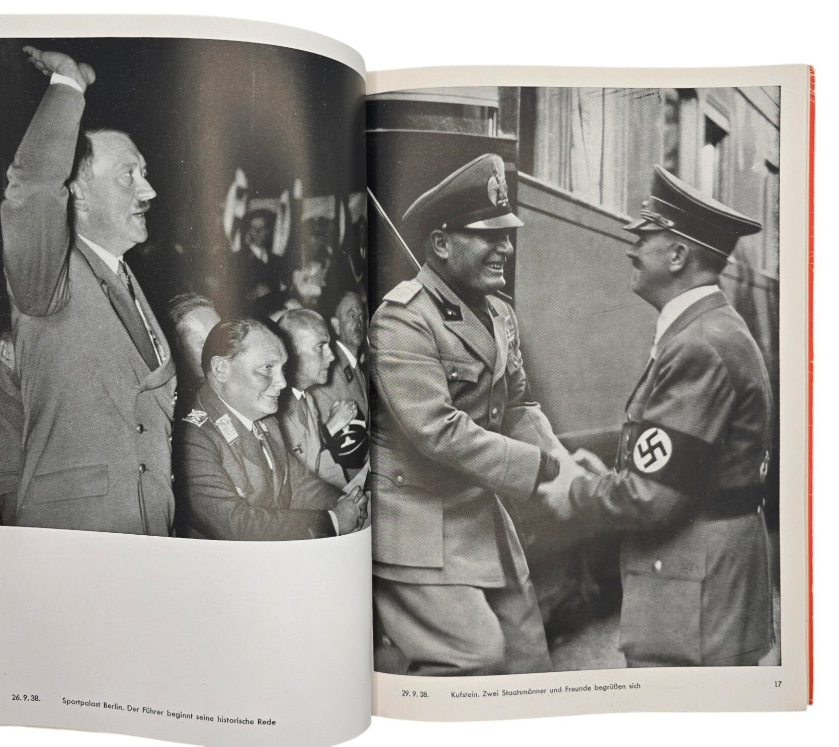 Original WW2 German Book - Hitler befreit Sudetenland, Heinrich Hoffmann (1938) — image 3