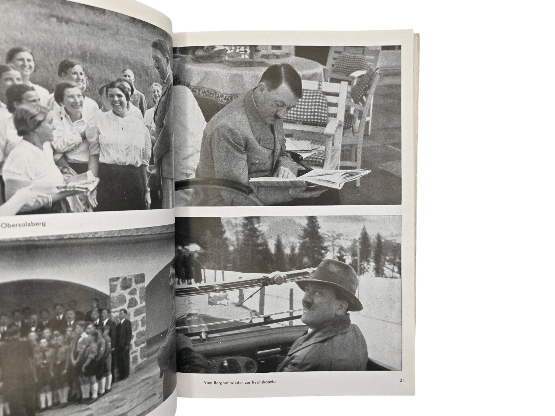 Original WW2 German Book - Hitler abseits vom Alltag, Heinrich Hoffmann (1937) — image 2