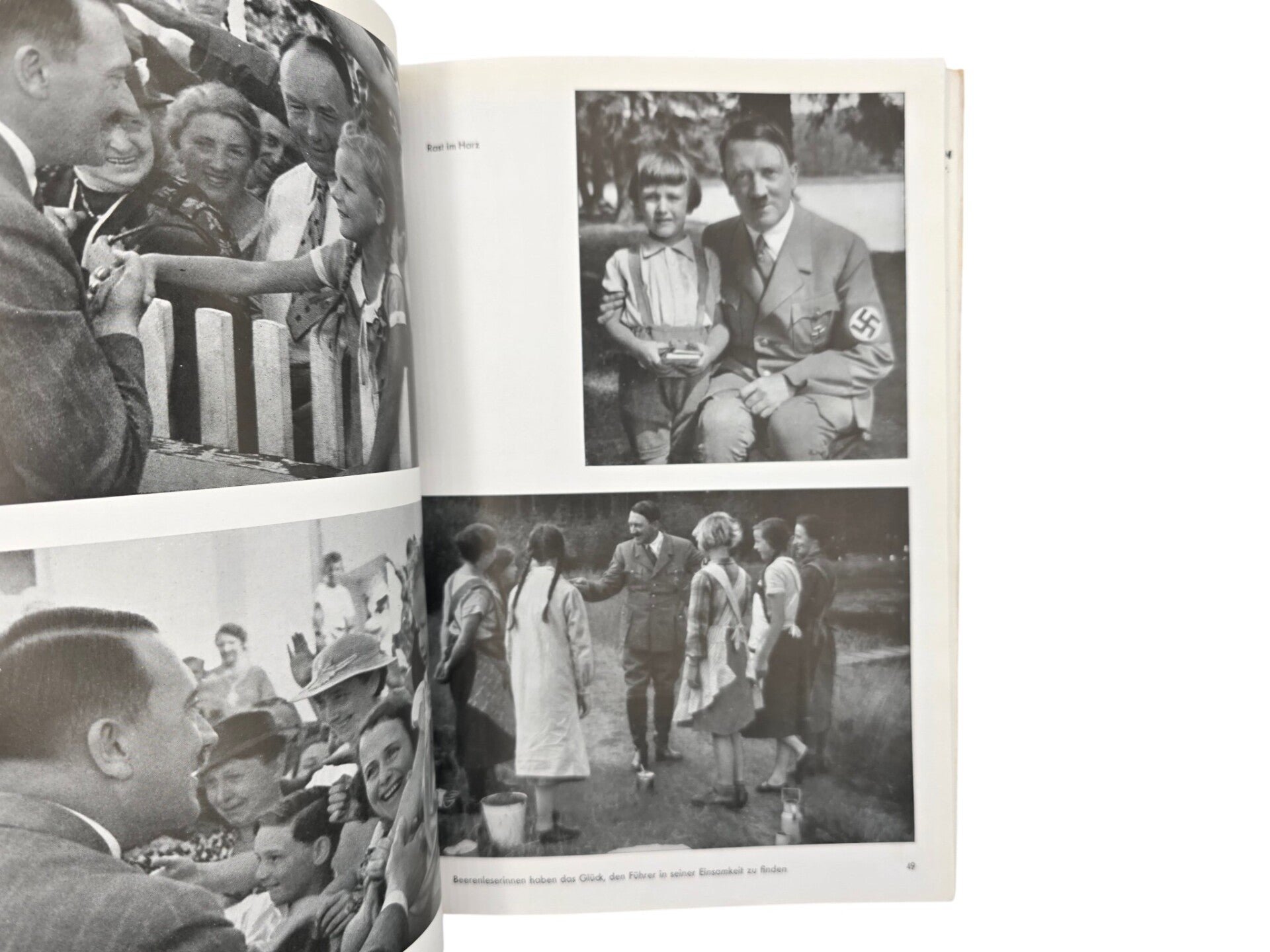 Original WW2 German Book - Hitler abseits vom Alltag, Heinrich Hoffmann (1937) — image 3