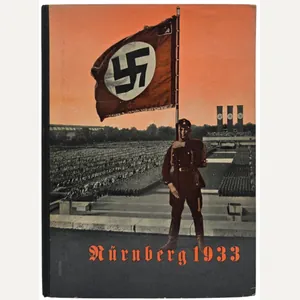 Original WW2 German NSDAP Book - Nürnberg, Das erste Reichstag …