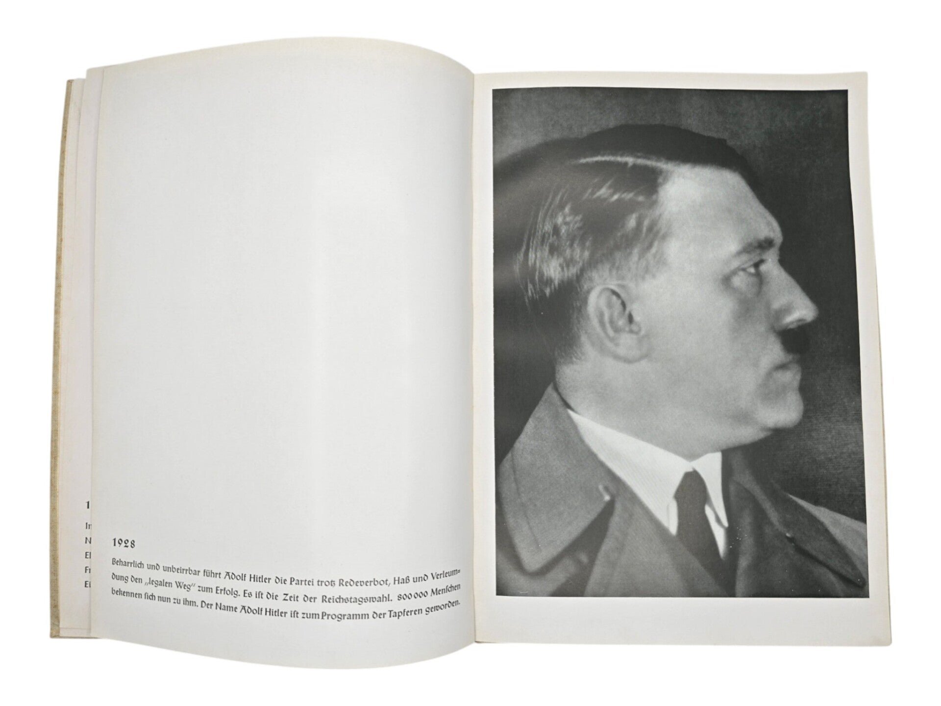 Original WW2 German NSDAP Book - Das Antlitz Des Führers, Heinrich Hoffmann (1939) — image 4