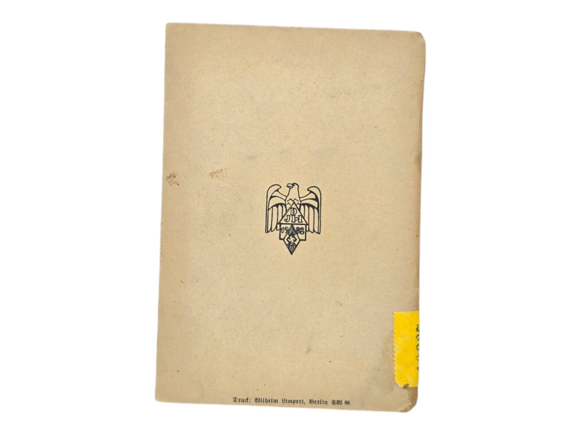 Original WW2 German HJ Brochure - Hitler Jugend Freudenborn 1940 Jahrbüchlein für Jungen und Mädel, Ernst Bilbricht (1938) — image 4