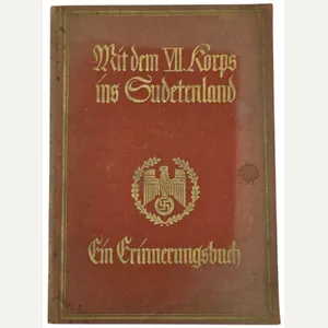 Original WW2 German Book - Mit dem VII Korps ins …