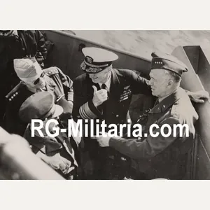 Original WW2 US Press Photo - General Dwight D. Eisenhower …