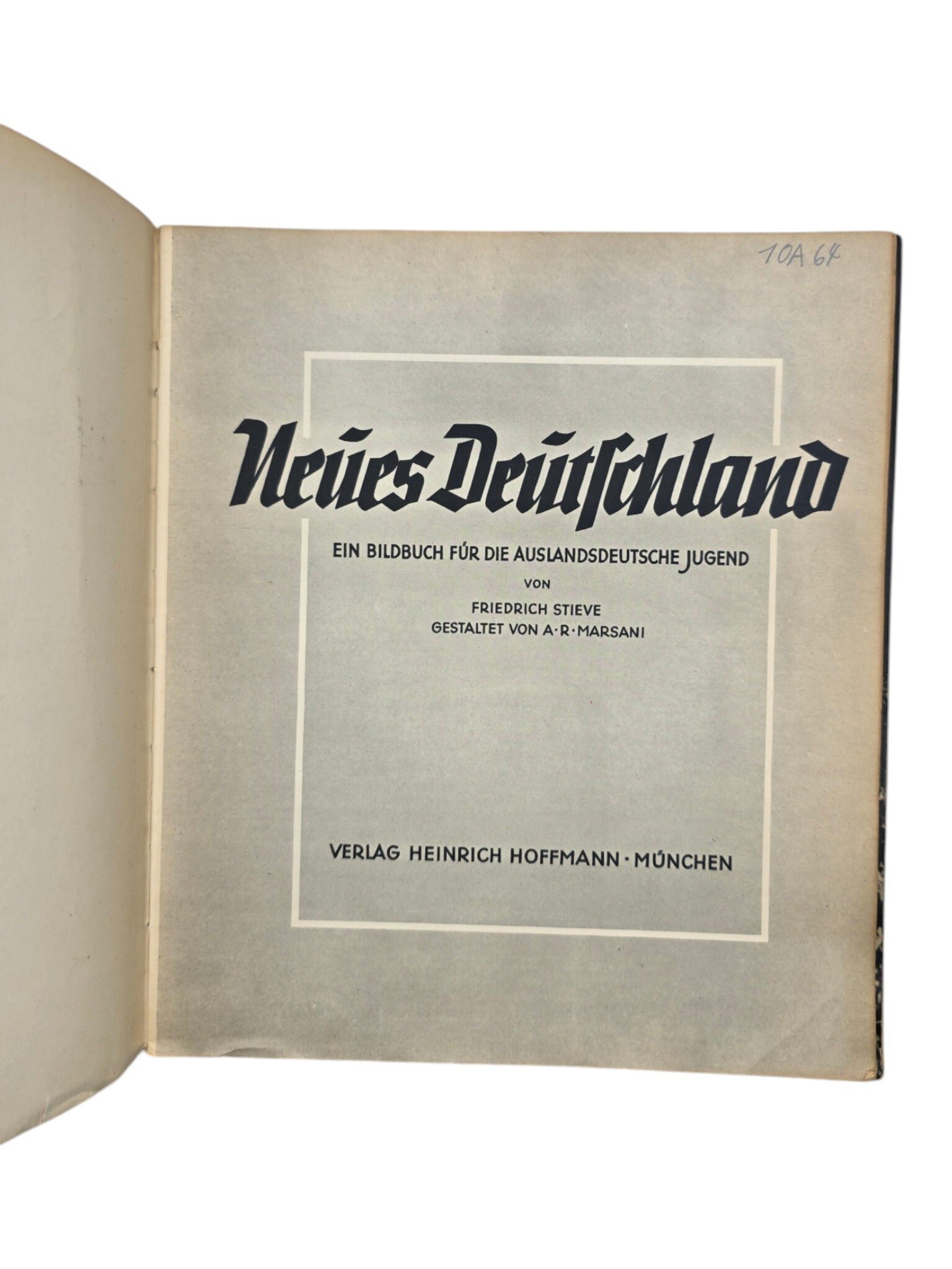 Original WW2 German HJ Book - Hitlerjugend Neues Deutschland, Ein Bildbuch für die Auslandsdeutsche Jugend, Friedrich Stieve (1939) — image 3