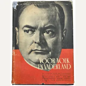 Original WW2 Dutch Collaboration NSB Book - Voor Volk en …