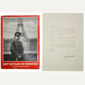 Original WW2 German Photo Book - Mit Hitler im Westen, …