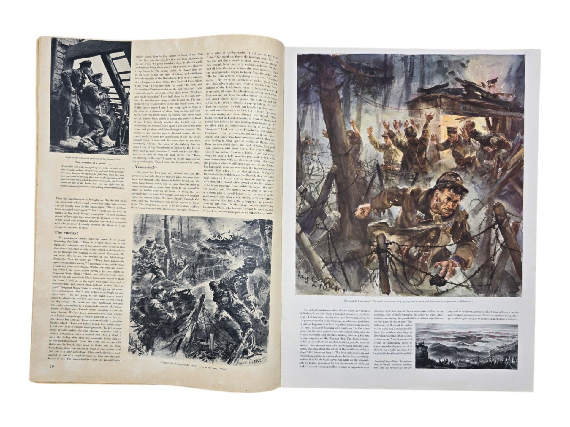 Original WW2 English Magazine - Signal No. 1, English language (1940) — image 4