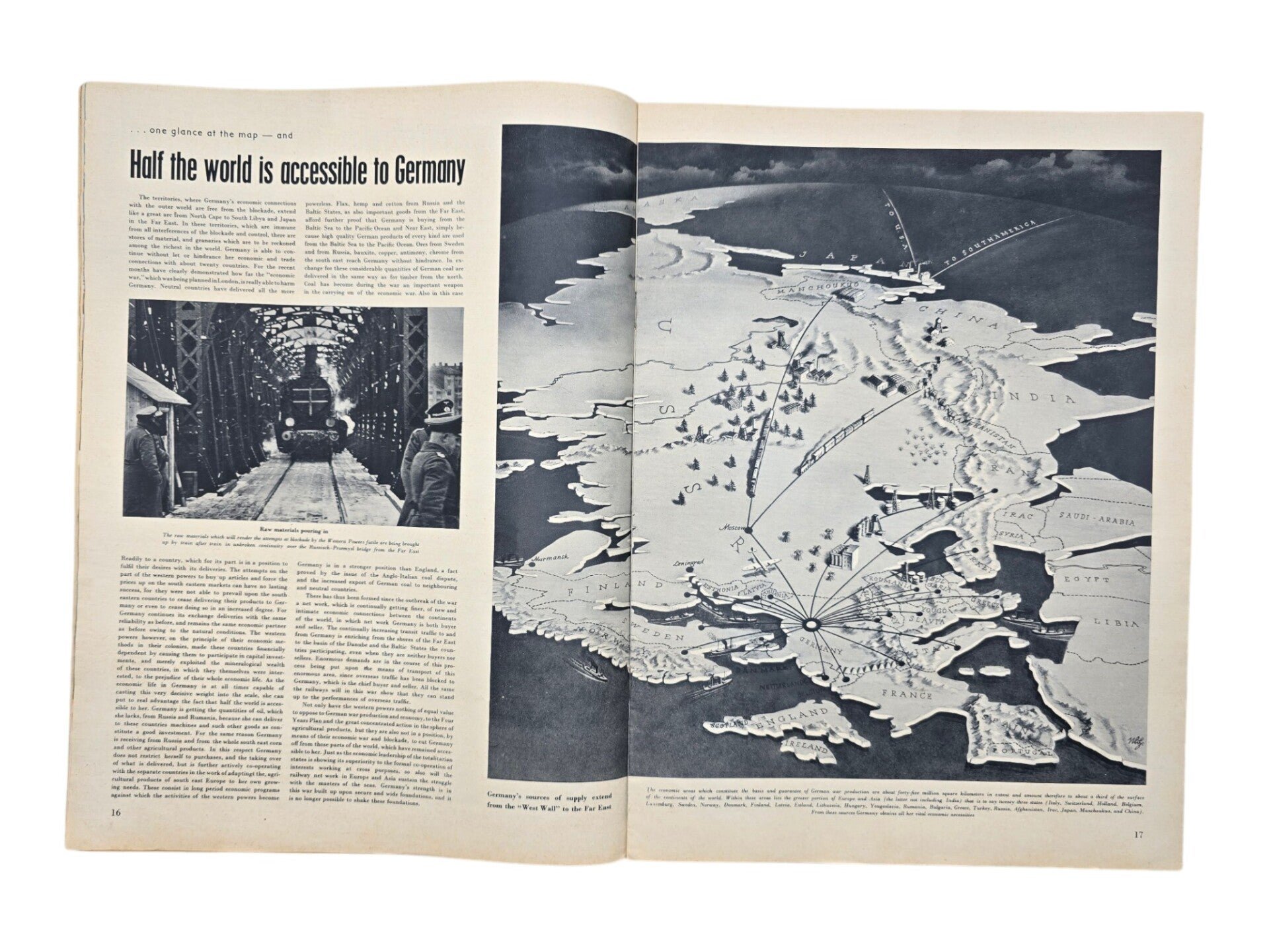 Original WW2 English Magazine - Signal No. 1, English language (1940) — image 5