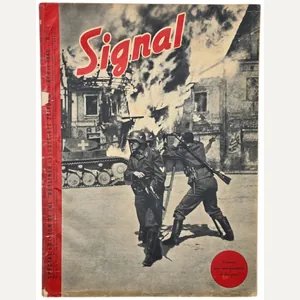 Original WW2 English Magazine - Signal No. 1, English language …