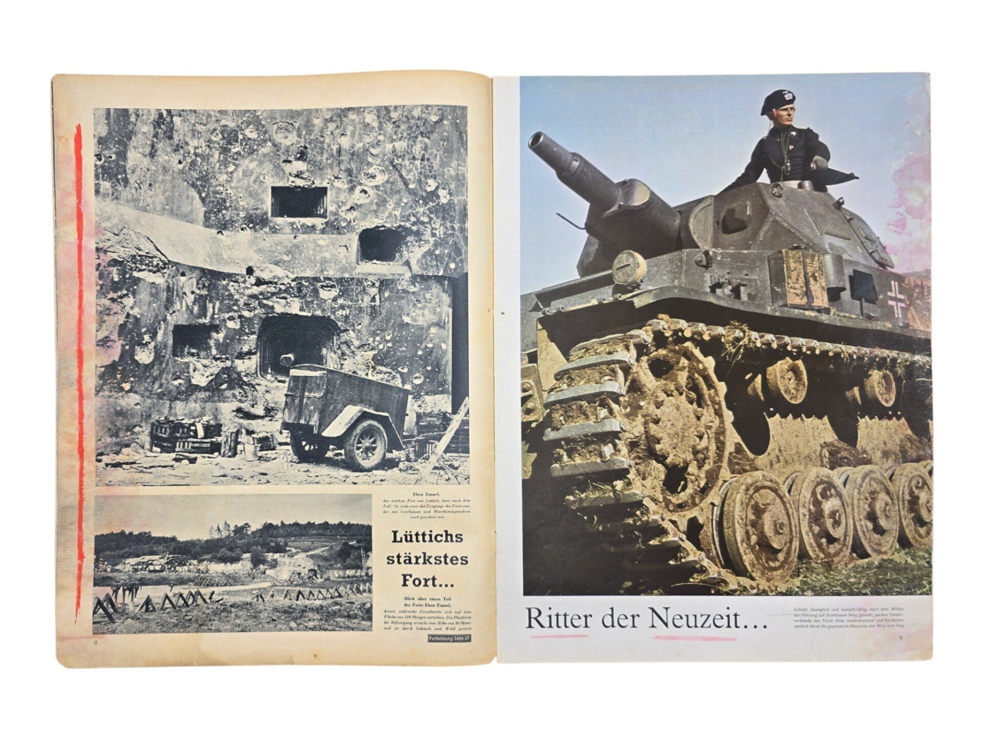 Original WW2 German Magazine - Signal No. 4, German language (1940) — image 4