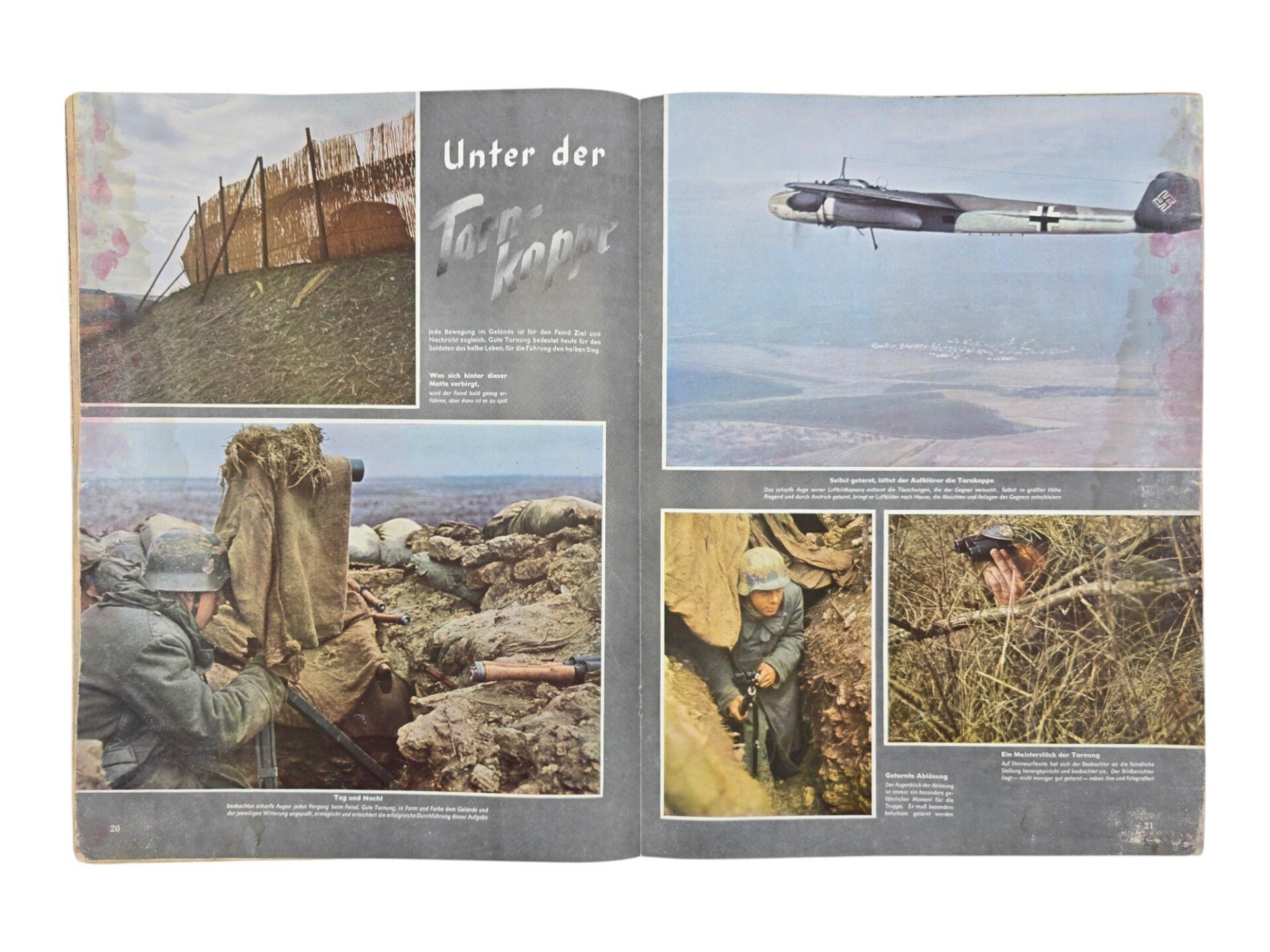 Original WW2 German Magazine - Signal No. 4, German language (1940) — image 6