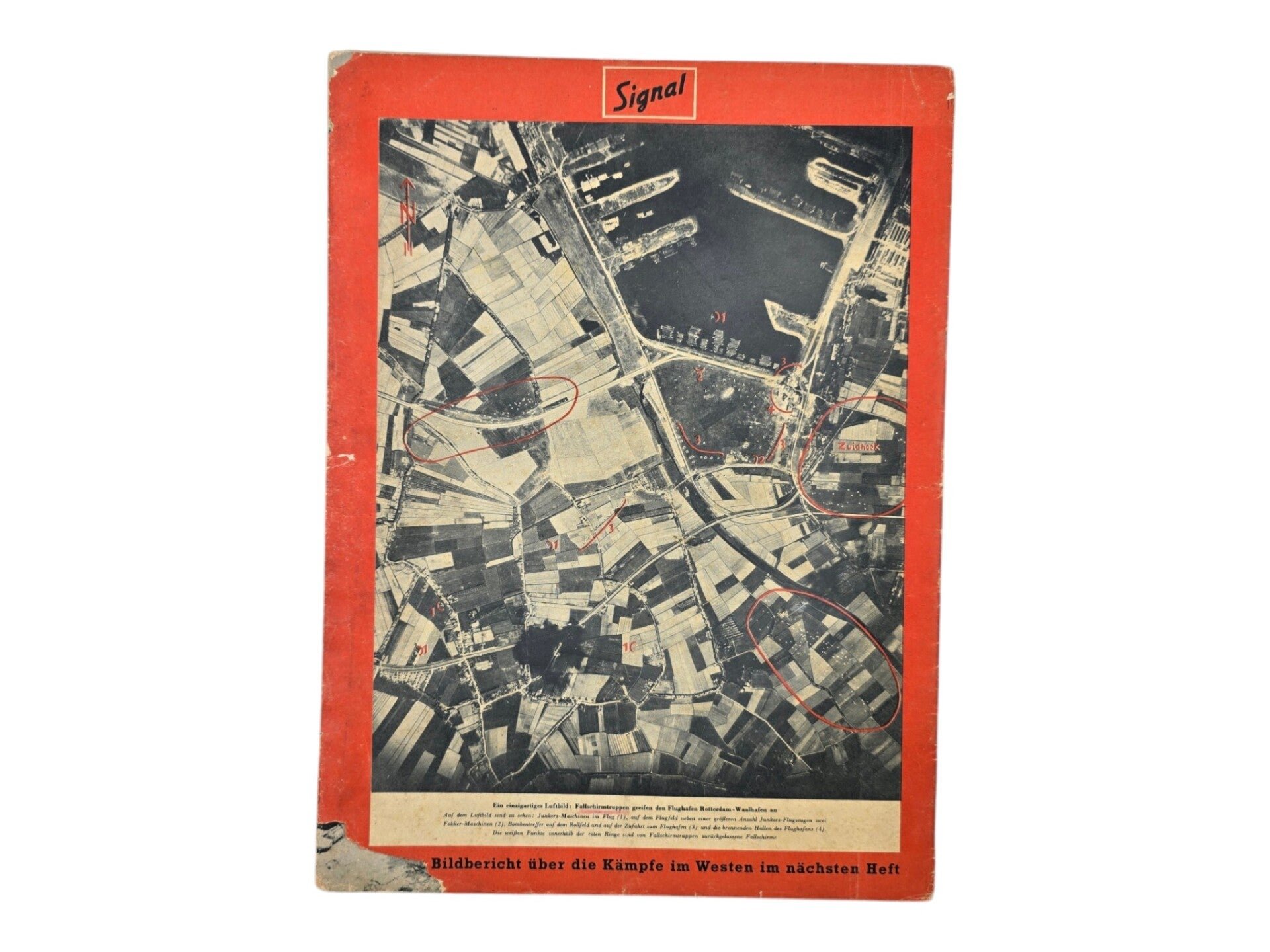 Original WW2 German Magazine - Signal No. 4, German language (1940) — image 7