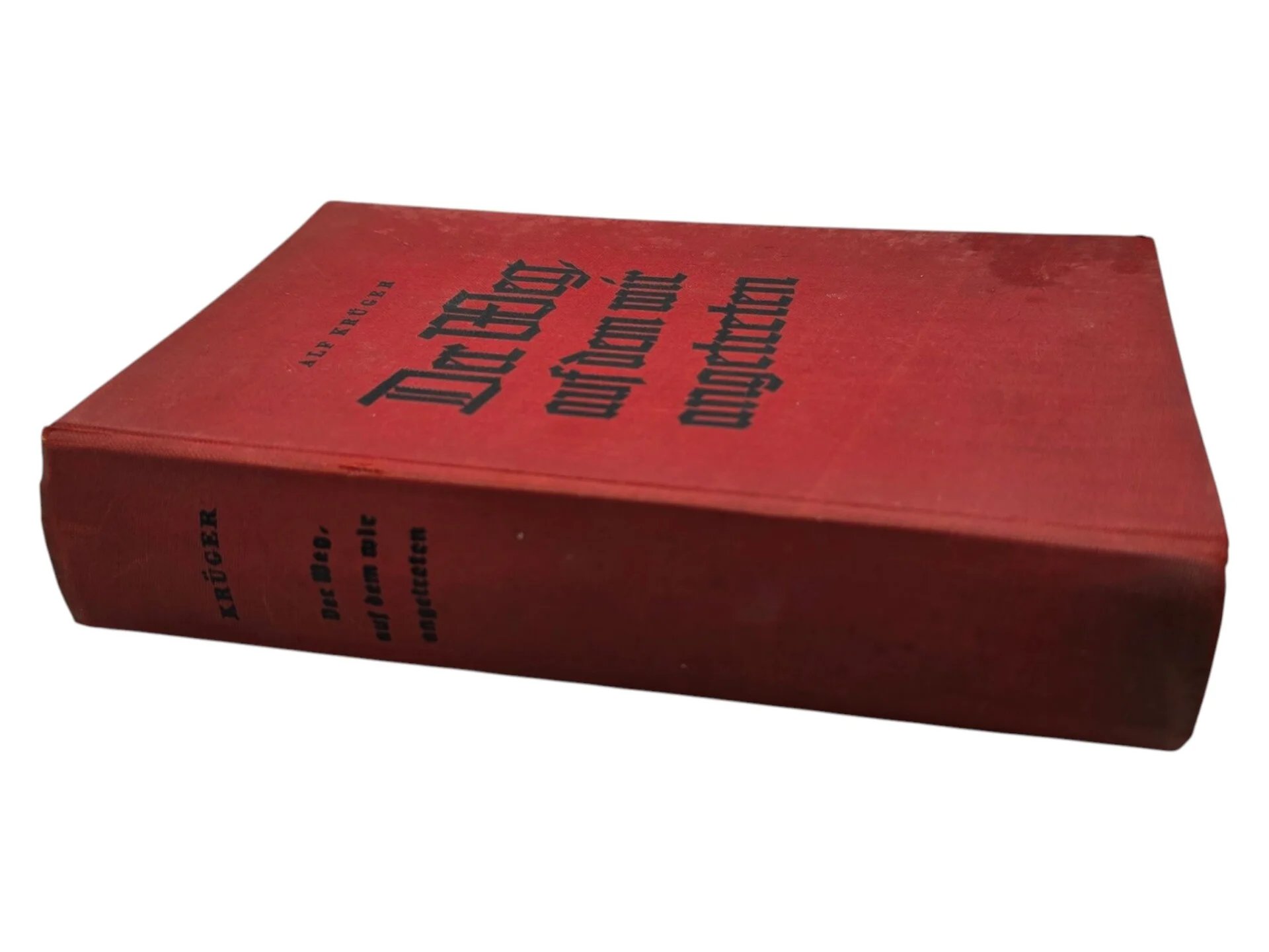 Original WW2 German NSDAP Book - Der Weg, auf dem wir angetreten, Alf Krüger (1938) — image 8