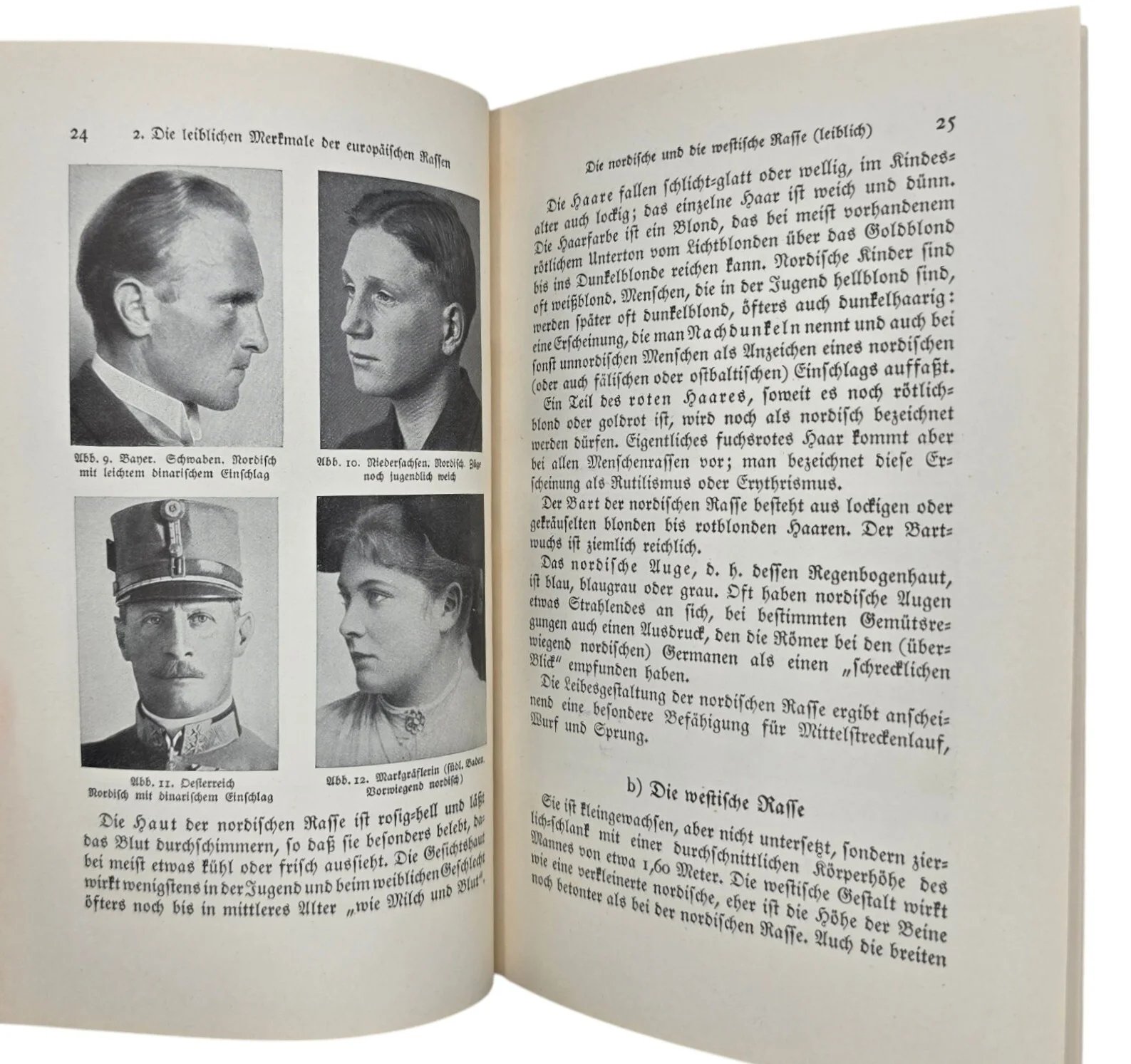 Original WW2 German Brochure - Kleine Rassenkunde des Deutschen Volkes, Hans F. K. Günther (1940) — image 6