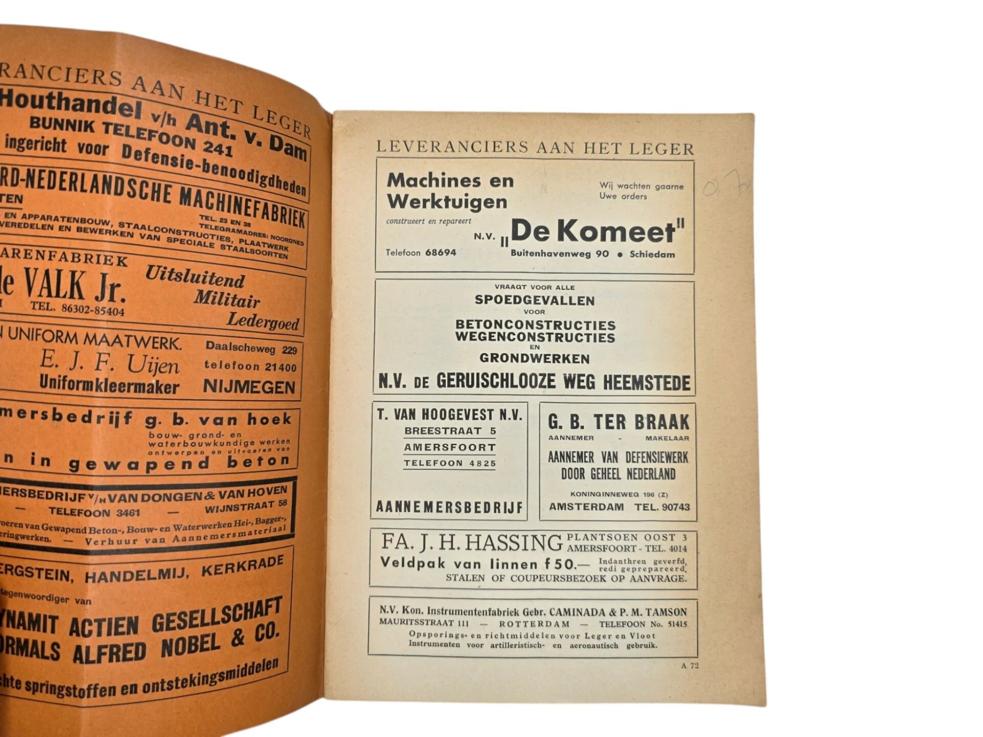 Original WW2 Dutch Brochure - De Militaire Spectator 111th Year No. 5 III-2 Regiment Infanterie, Mei (1942) — image 2