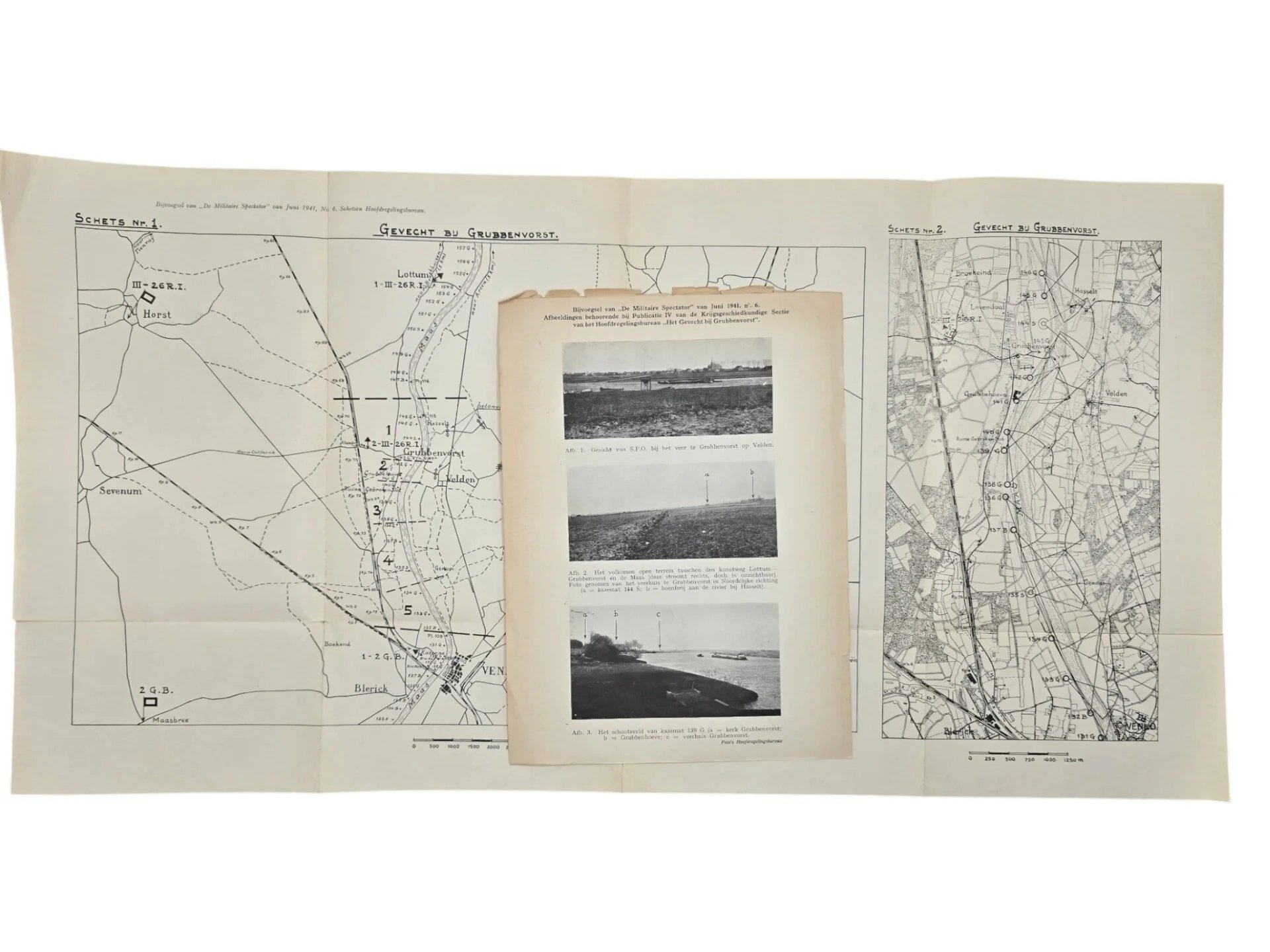 Original WW2 Dutch Brochure - De Militaire Spectator 110th Year No. 6 Maaslinie, Juni (1941) — image 4