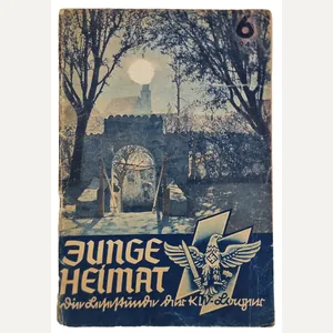 Original WW2 German Magazine - Junge Heimat heft 6 (1943)