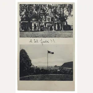 Original WW2 German Postcard - Dr. Goebbels Heim Gorschendorf, NS …