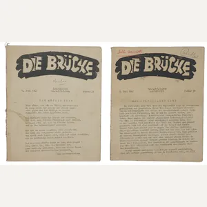 Original WW2 German Magazine - Die Brücke Lagerzeitung 145. G.P./W.W. …