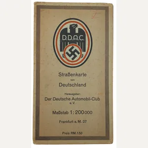 Map - DDAC Strassenkarte von Deutschland M 37 Frankfurt