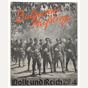Magazine - Volk und Reich ''Bulgariens Aufstieg'' heft 4 (1942)