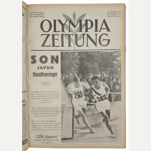 Magazine - Olympia Zeitung complete series, 30 issues (1936)