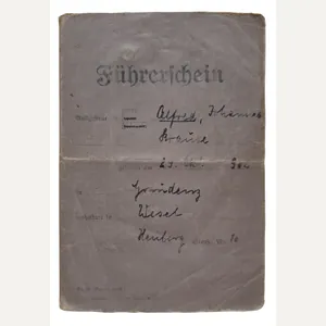 Führerschein - Wesel (1937)