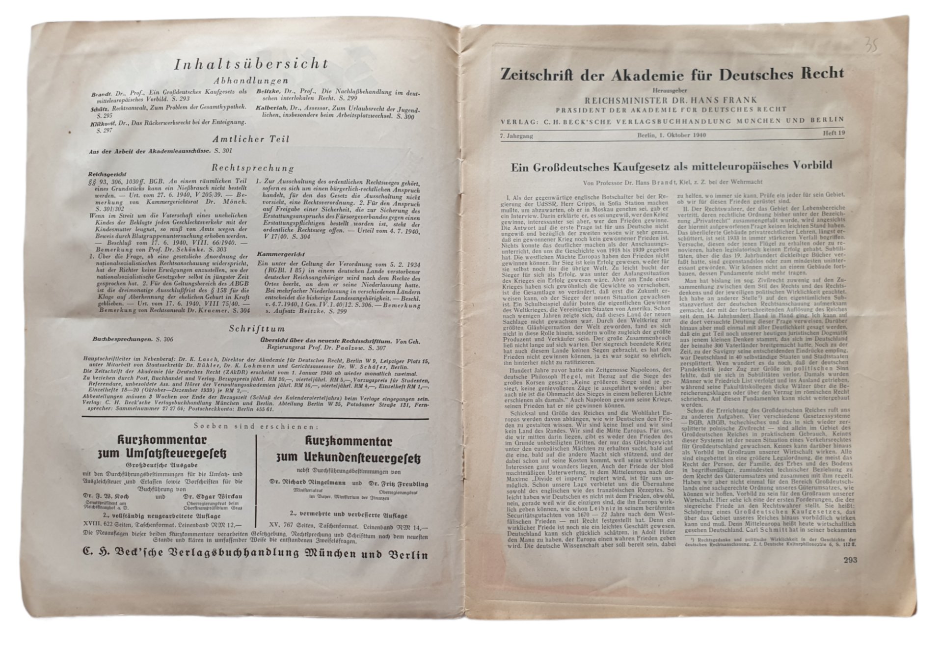 Magazine - Zeitschrift der Akademie für Deutsches Recht — image 2