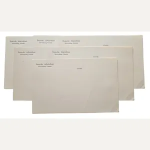 Deutsche Arbeitsfront Ortswaltung Utrecht writing paper